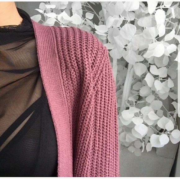 Mauveberry Pocket Cardigan - Picture 4 of 6